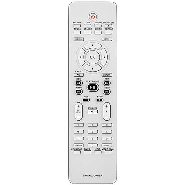 DVD-Player Remote Control Compatible with Philips 242254900903