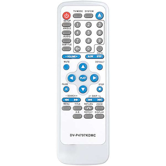 DVD-Player Remote Control Compatible with Akai DV-P4797KDMC