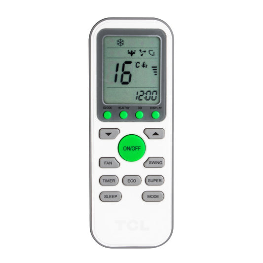 Air Conditioner Remote Control Compatible with TCL TAC-09CHSA/CKI