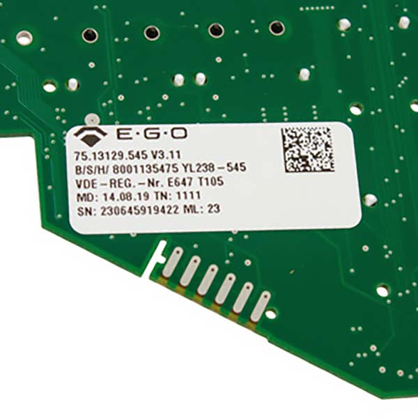 Bosch Induction Hob Operating Module Touch Control YL238-545 11026369