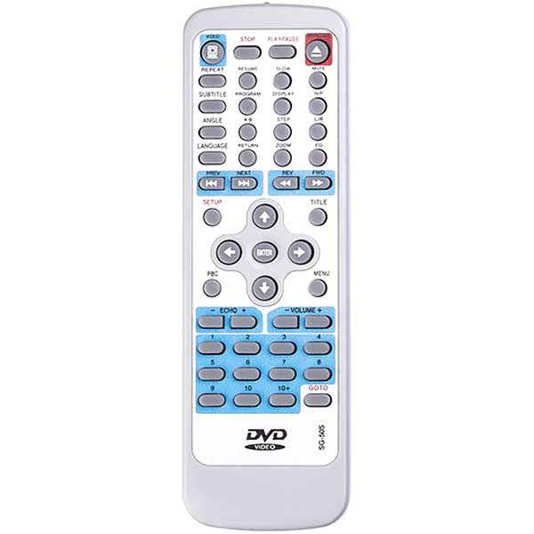 DVD-Player Remote Control Compatible with Rubin SG-50S