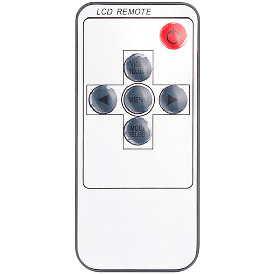 LCD TV Remote Control Compatible with Myota RC-005 SILVER