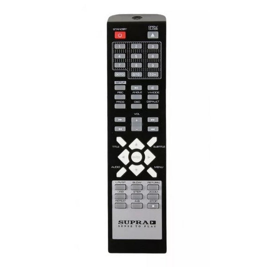 DVD-Player Remote Control Compatible with Supra RC-31XX