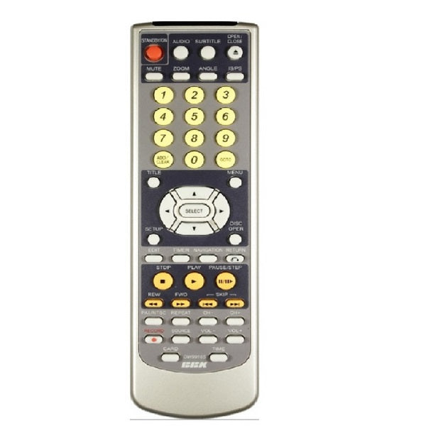 DVD-Recorder Remote Control Compatible with BBK DW9916S