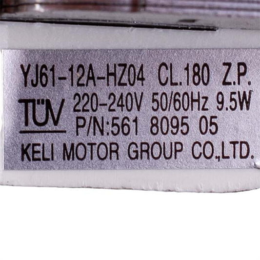 Oven Cooling Motor Assembled Electrolux 140065664256 YJ61-12A-HZ04 230V 9.5W
