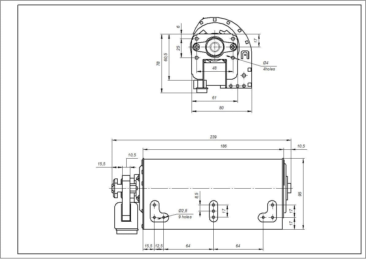 Electrolux Oven Ventilation Fan 8089626017 10W