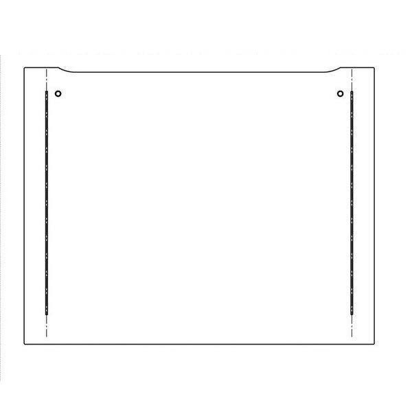 Electrolux Oven Outer Door Glass 140037379272