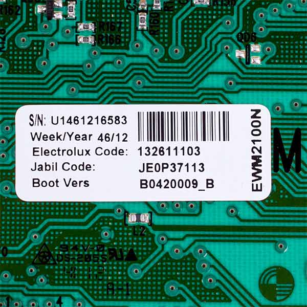 Electrolux Washing Machine Display Module 1327371132 (not configured)