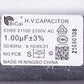Electrolux Microwave Capacitor H.V. 1.00uF CH85 21100 2100V 4055064572
