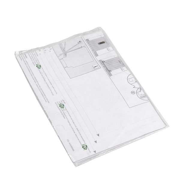 Electrolux 140002854457 Build-In Dishwasher Door Front Assembly Template