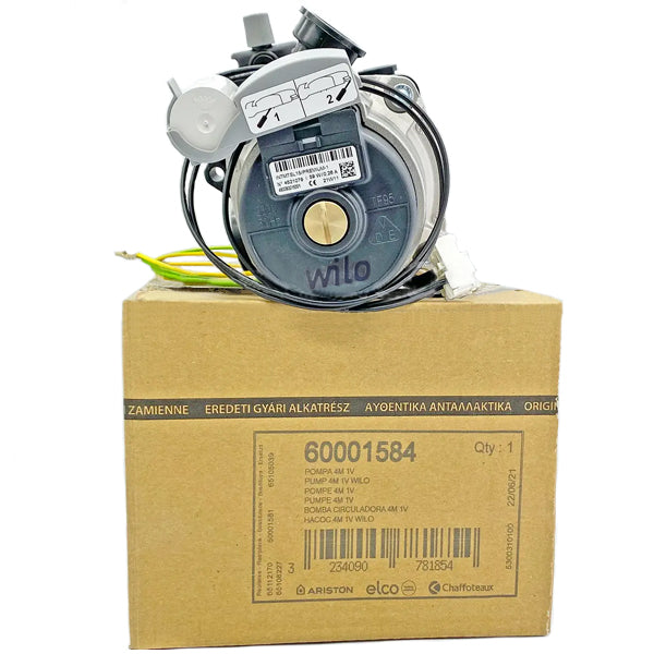 Circulation Pump Assembly Wilo INTMTSL 15/5 59 W for Gas Boiler Ariston 60001584