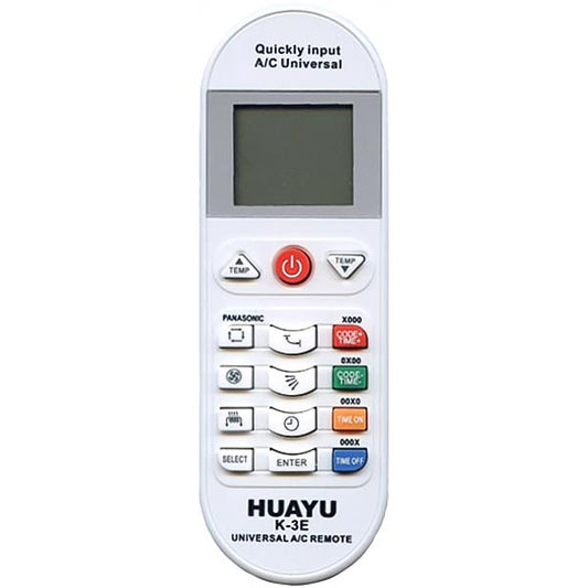 Huayu Universal Air Conditioner Remote Control K-3E (5000 codes)