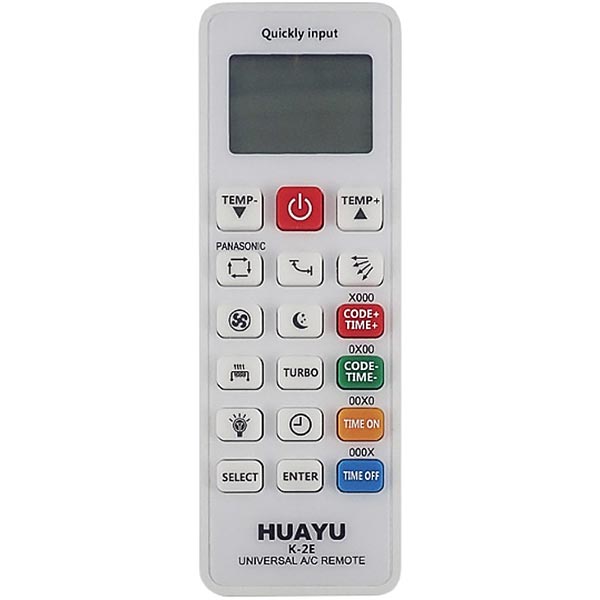 Huayu Universal Air Conditioner Remote Control K-2E (5000 codes)