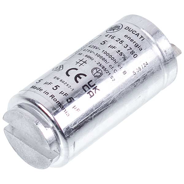 Electrolux Tumble Dryer Capacitor DUCATI 5uF 425V 1250020516