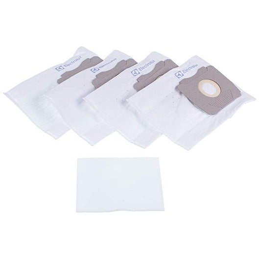 Dust Bag Set (4pcs) ES53 + Motor Filter 9001968420 for Vacuum Cleaner Electrolux