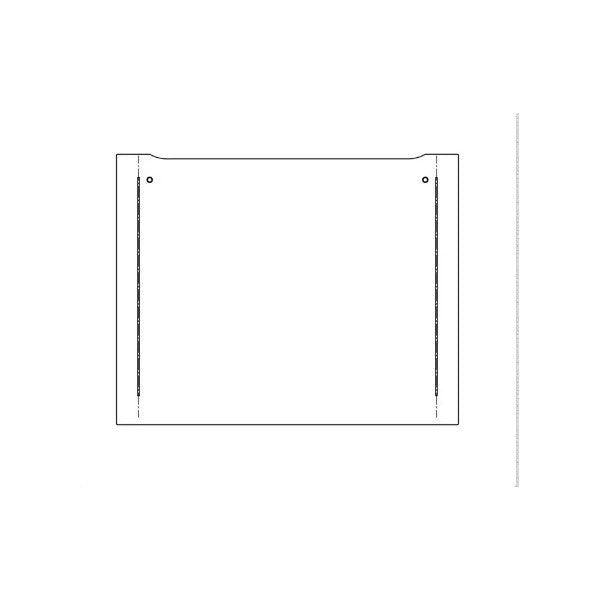 Electrolux Oven Outer Door Glass 140037379181
