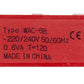 Universal WAC-6B Cooker Ignition Unit