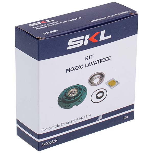 SKL Bearing Block 6203 - 2Z with sealings SPD008ZN for Washing Machine Compatible with Electrolux
