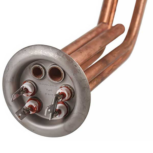 Flanged Heating Element for Water Heater 3401336 Thermowatt 2000W (copper) flange 64mm L=335mm (for the anode M4)