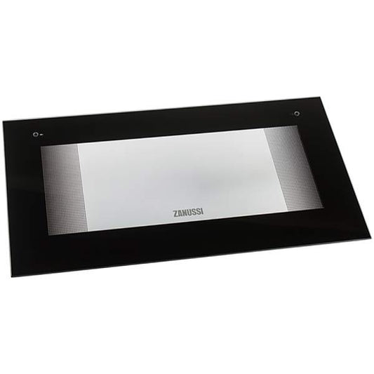 Zanussi 5616264056 Oven Outer Door Glass (with mounting)