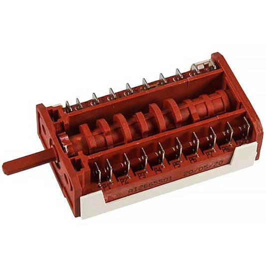 Electrolux A12665501 140126655038 Oven Function Selectror Switch