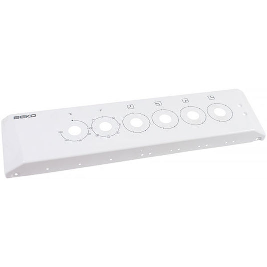 Beko Gas Cooker Front Panel 418906113
