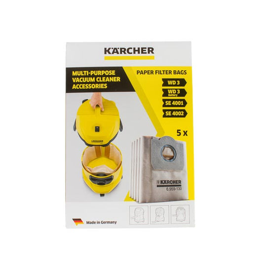 Karcher 6.959-130.0 Vacuum Cleaner Paper Dust Bug Kit