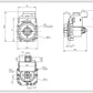 Washing Machine 30W B20-6AZ Hanyu Pump Compatible with Indesit C00285437