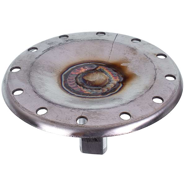 Drum flange ( Support) for Vertical Washing Machine Compatible with Electrolux, Zanussi (2pcs, stainless steel)