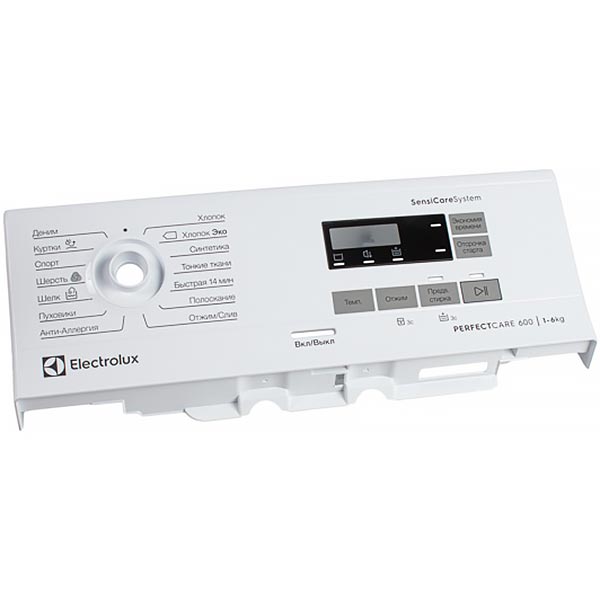 Electrolux Washing Machine Control Panel Plate 140174468011