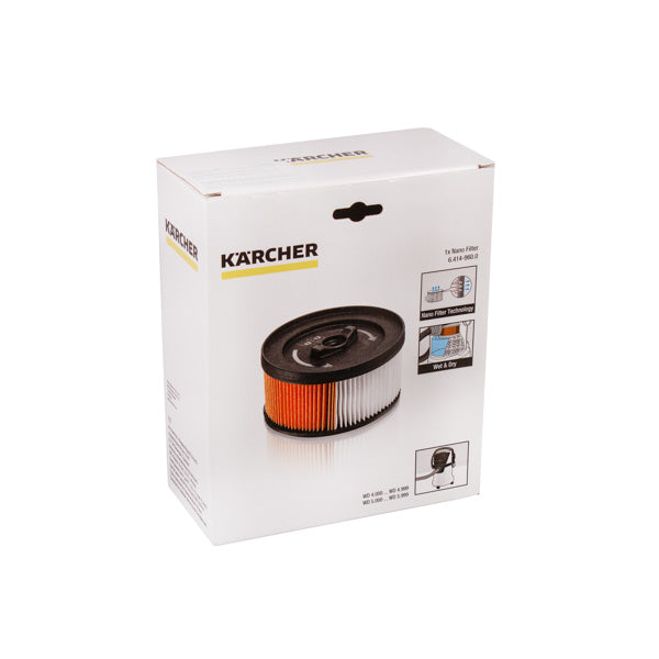 Karcher Vacuum Cleaner HEPA Cartridge Filter 6.414-960.0