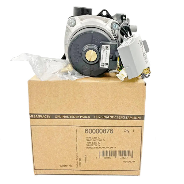 Circulation Pump Assembly 5М Wilo INTMTSL 15/5 HE-1 77 W for Gas Boiler Ariston 60000876