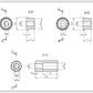 Cooker Universal Control Knob COK751UN