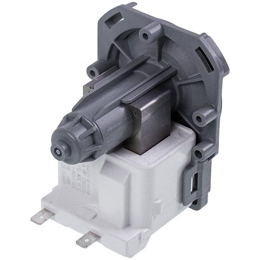 Pump (Drain Pump) for Washing Machine Compatible with Electrolux 4055250551 Hanyu 30 W B20-6A (separate rear contacts; with 3 latches)