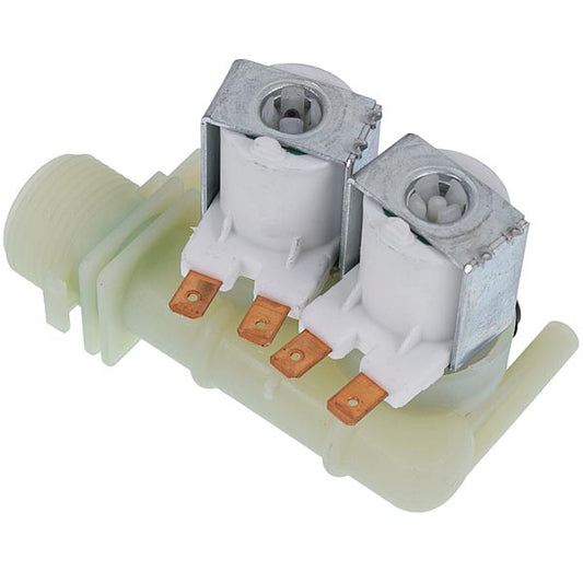 Washing Machine Water Inlet Valve Compatible with Indesit C00066518 2/90