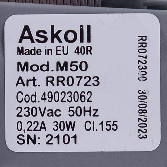 Askoll Washing Machine Pump 30W М50 Compatible with Bosch 00141896