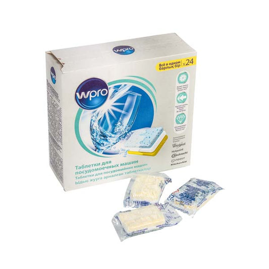 Wpro TAB314 484010678172 Dishwasher Tablets (24pcs)