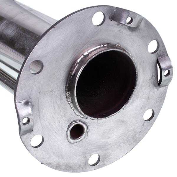 Boiler Flange Under Dry Steatite Ten Compatible with Atlantic \ ROUND MO00030T 1500W D outer=120mm D bulb=50mm L=340mm