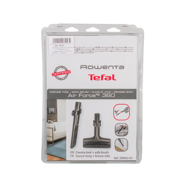 Rowenta Cordless Vacuum Cleaner Crevice Tool + Brush ZR903101