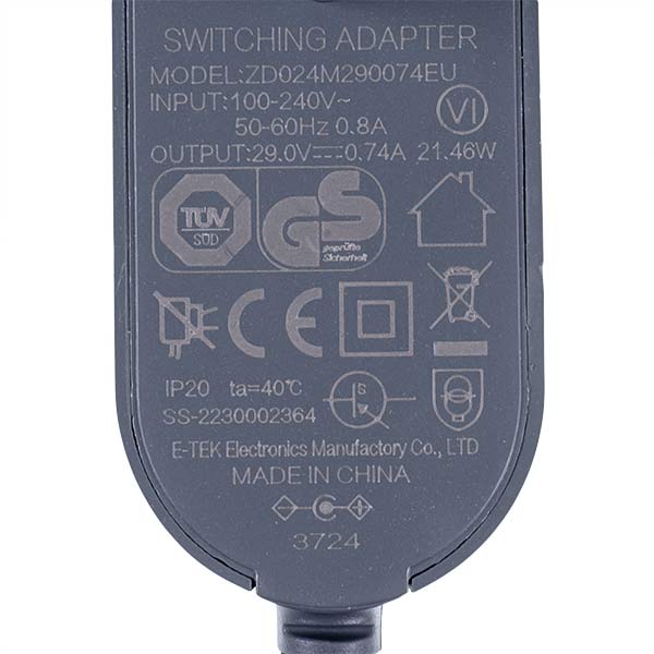 Rowenta ZD024M290074EU SS-2230002364 Cordless Vacuum Cleaner Adapter