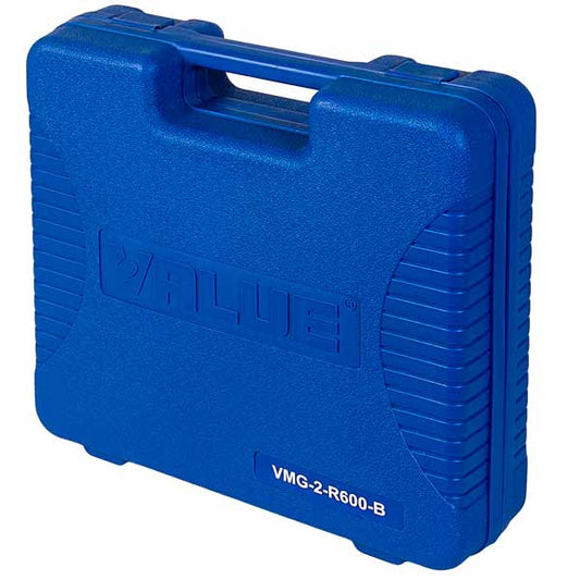 Manometric manifold 2-valves VALUE VMG -2 R600-B + hoses (3pcs)