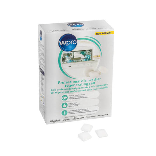 Wpro Dishwasher Rainer Salt in Tablets 484010678188 1.8kg