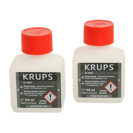 Krups Coffee Machine Liquid Cleaner XS900010 2x100ml