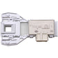 Door Lock for Washing Machine Compatible with Indesit C00297327 ROLD