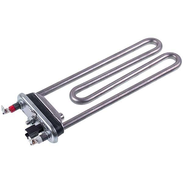 Washing Machine Heating Element Compatible with Hansa 8011444 TPD 200-LB-2000 BACKER L=200mm 2000W