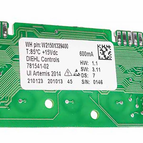 Indesit Induction Hob Control Panel C00495878
