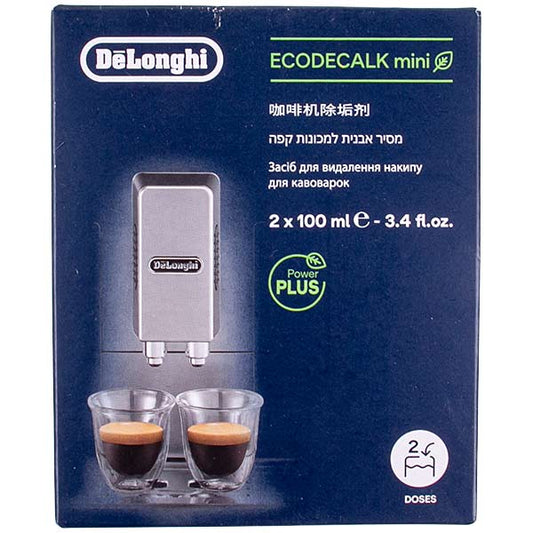 Coffee Machine Descaler DeLonghi AS00006368 DLSC200 EcoDecalk 2pcs x100ml