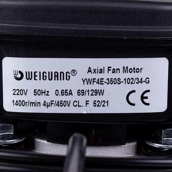 Axial Fan Weiguang YWF4E-350-S-102/34-G 220V 1380rpm 2270 m3/h