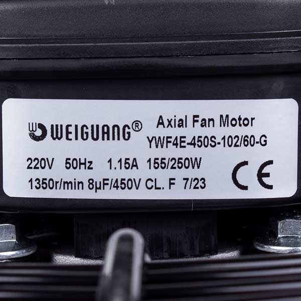 Axial Fan Weiguang YWF4E-450-S-102/60-G 220V 1350rpm 4620 m3/h