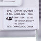 Dishwasher LEILI 30W Pump Compatible with Electrolux 140000738017 BPX2-14L